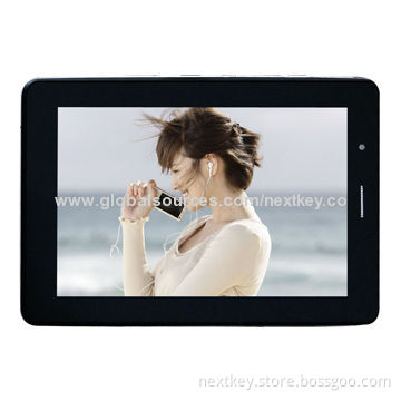 7-inch tablet PC, 3G Sim card slot/Quad-core MTK8389/dual-camera, GPS, Bluetooth, WiFiNew